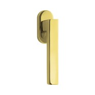 KeyloX 107R Fenstergriff Messing poliert