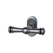 KeyloX 67R Kreuz Fenstergriff Stahlgrau