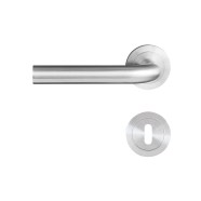 KeyloX 211R Türgriff Edelstahl matt Rundrosette