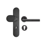 KeyloX 49RB Schutzbeschlag Tiefschwarz