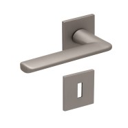 KeyloX 102EF Türgriff Nickel Flachrosette-Eckig