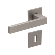 KeyloX 107EF Türgriff Nickel Flachrosette-Eckig