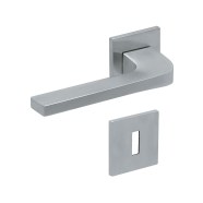 KeyloX 112EF Türgriff Chrom Flachrosette-Eckig