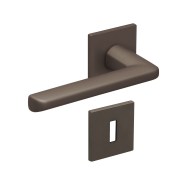 KeyloX 103EF Türgriff Titanium Flachrosette-Eckig