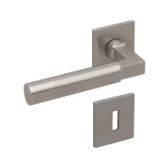 KeyloX 105EF Türgriff Nickel Flachrosette-Eckig