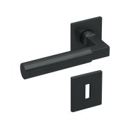 KeyloX 105EF Türgriff Schwarz Flachrosette-Eckig