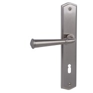 KeyloX 81LS-II GK3 Türgriff Edelstahl satiniert Rundrosette