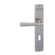 KeyloX 65LS GK3 Türgriff Edelstahl satiniert Langschild
