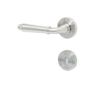KeyloX 59R GK3-Türgriff Nickel matt Rundrosette