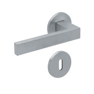 KeyloX 107RF Türgriff Chrom Flachrosette-Rund