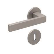 KeyloX 107RF Türgriff Nickel Flachrosette-Rund