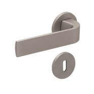 KeyloX 177RF Türgriff Nickel Flachrosette-Rund