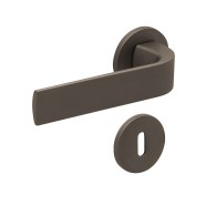 KeyloX 177RF Türgriff Titanium Flachrosette-Rund