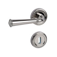 KeyloX 81R-III GK3 Türgriff Edelstahl poliert Rundrosette